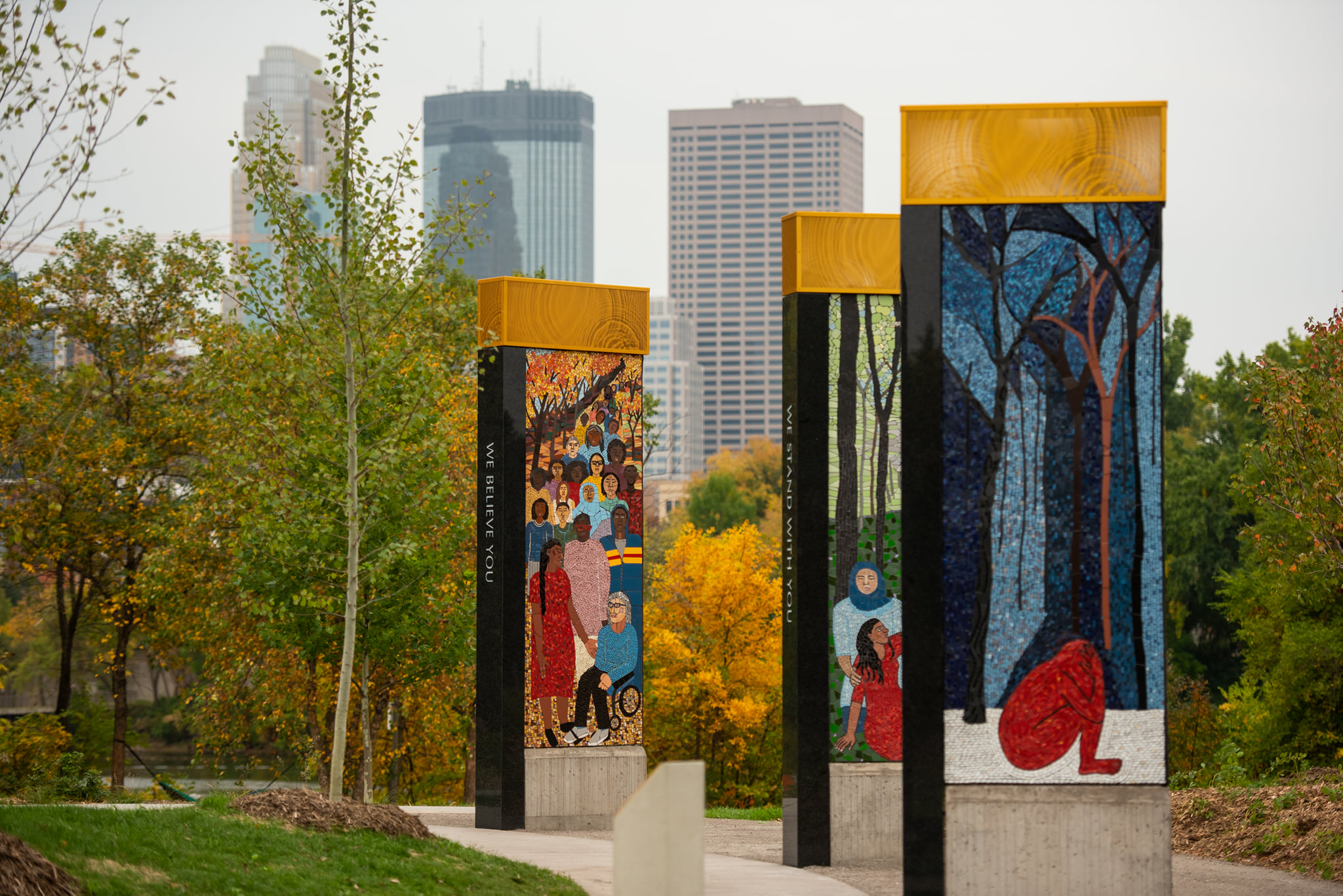 New riverfront memorial offers healing, calls for justice